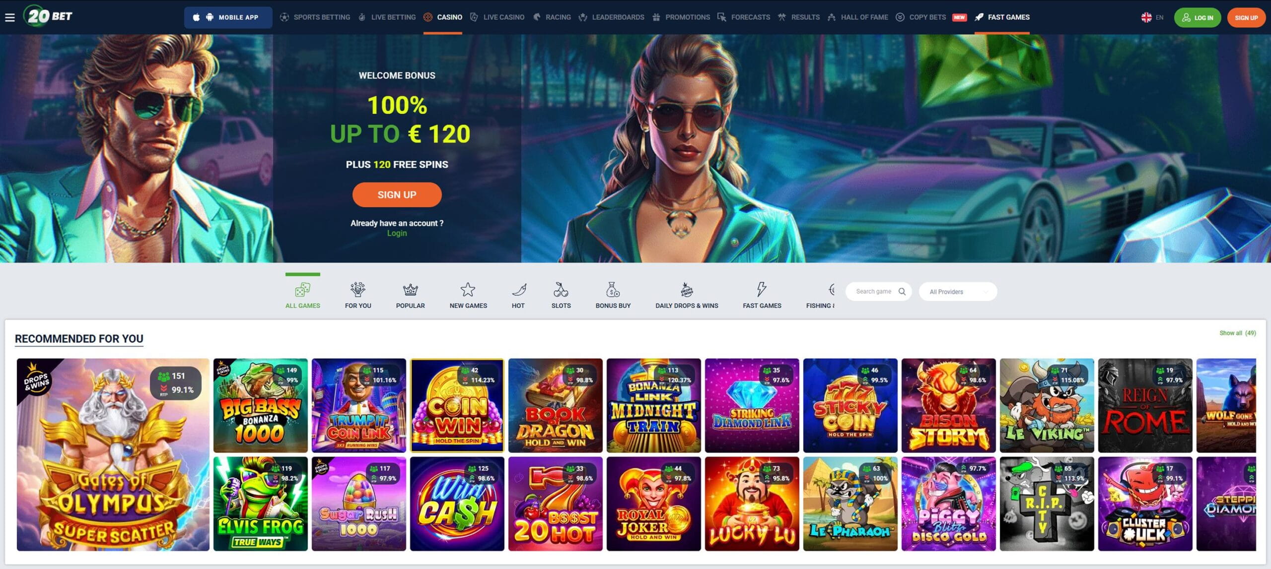 20bet Casino – Doble licencia Curaçao y Kahnawake, Uncrossable Rush disponible
